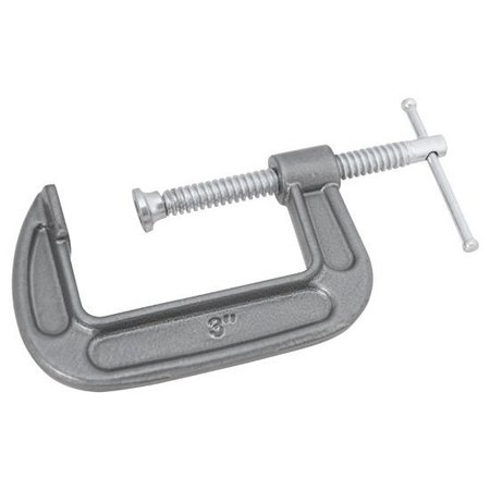 PERFORMANCE TOOL 3 In C-Clamp Malleable Iron, W206C W206C